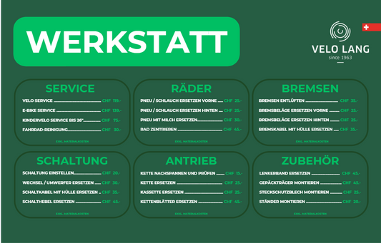 Zusätzliche Arbeiten