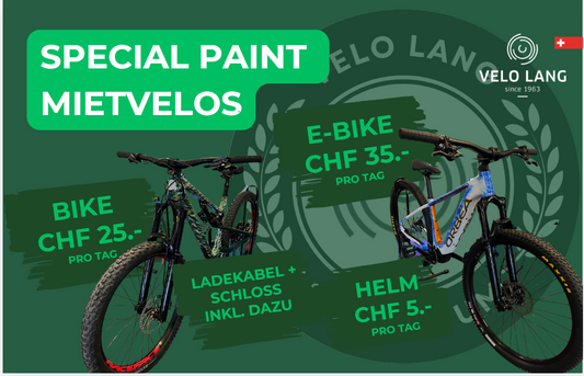 Special Paint, Mietvelos
